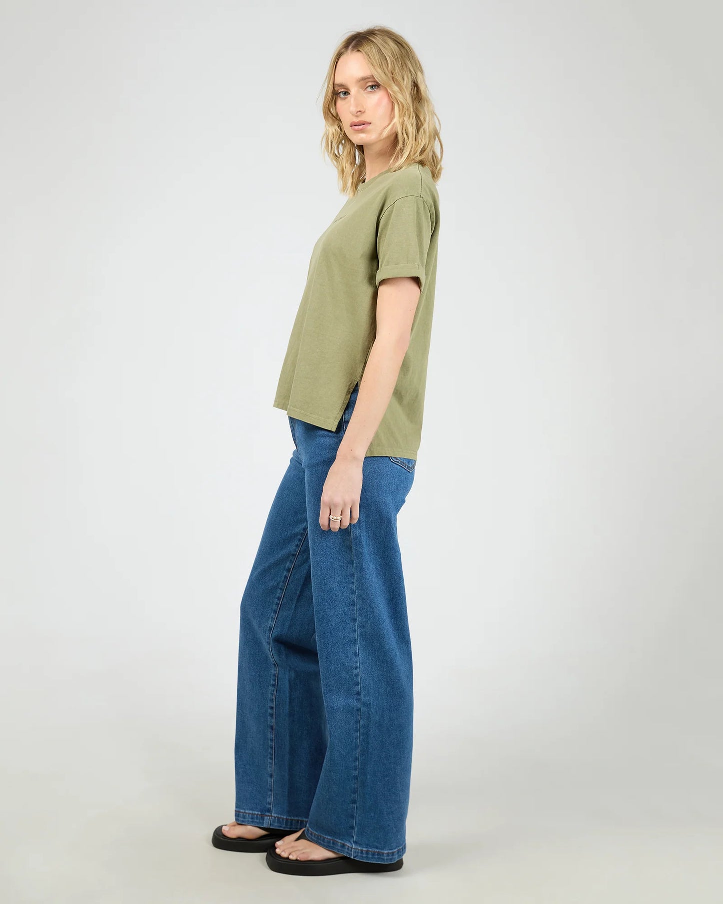 AAE Washed Tee Khaki