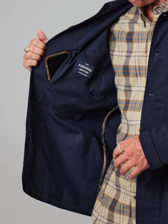 Charter Shacket - Squid Ink