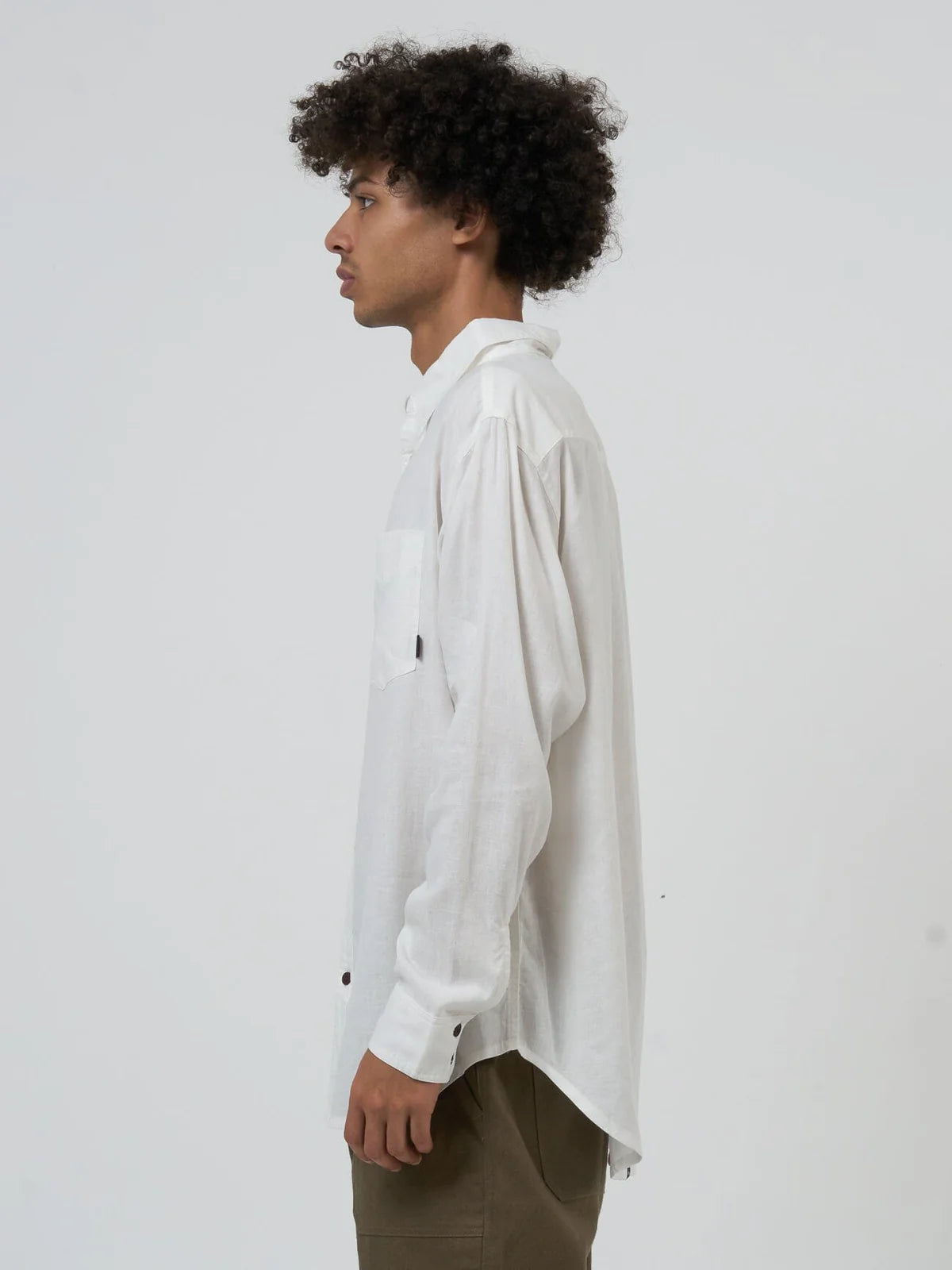 Minimal L/S Shirt Dirty White