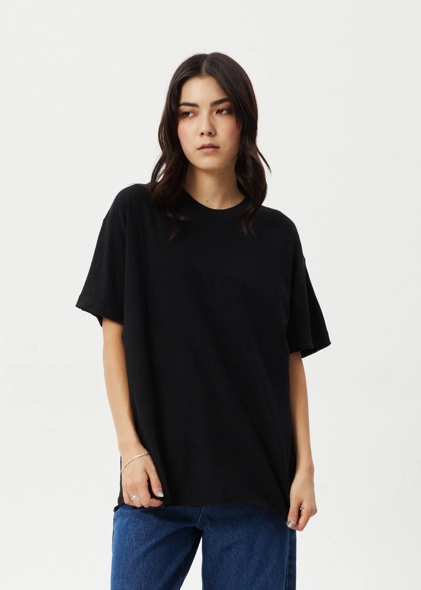 Slay Oversized Tee Black