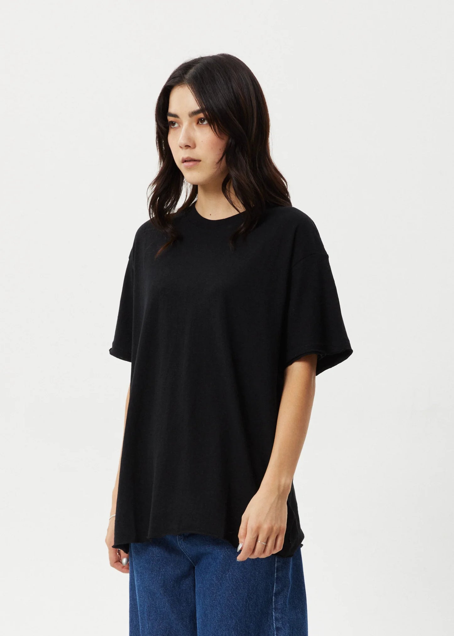 Slay Oversized Tee Black