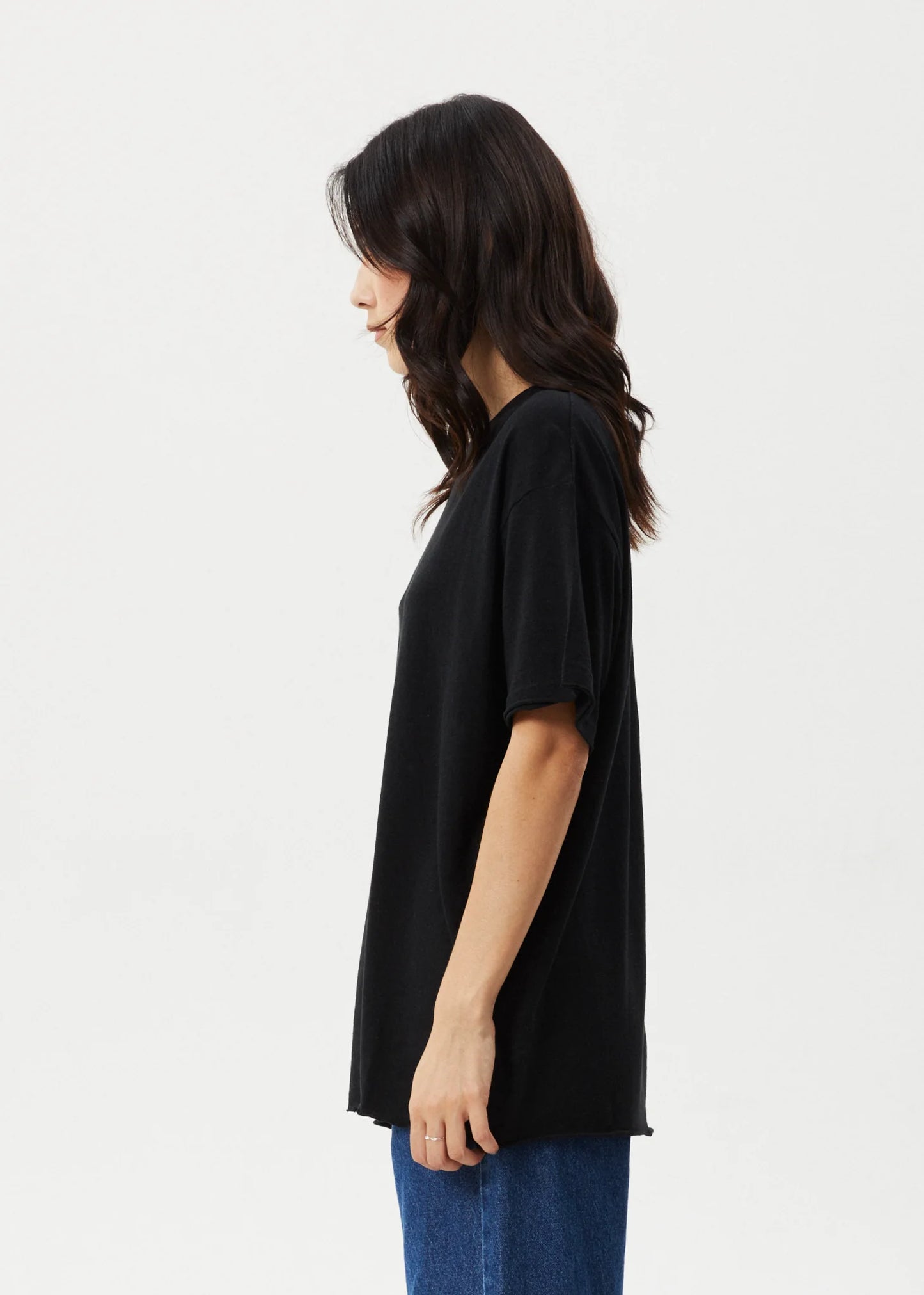 Slay Oversized Tee Black