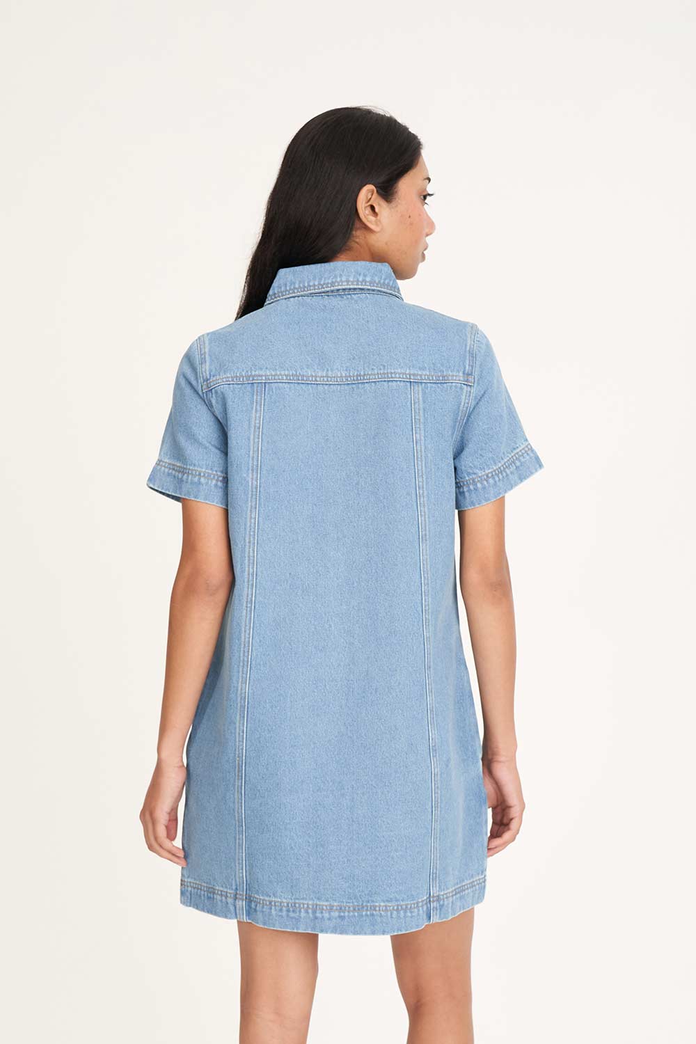 Denim Dress Drift Blue