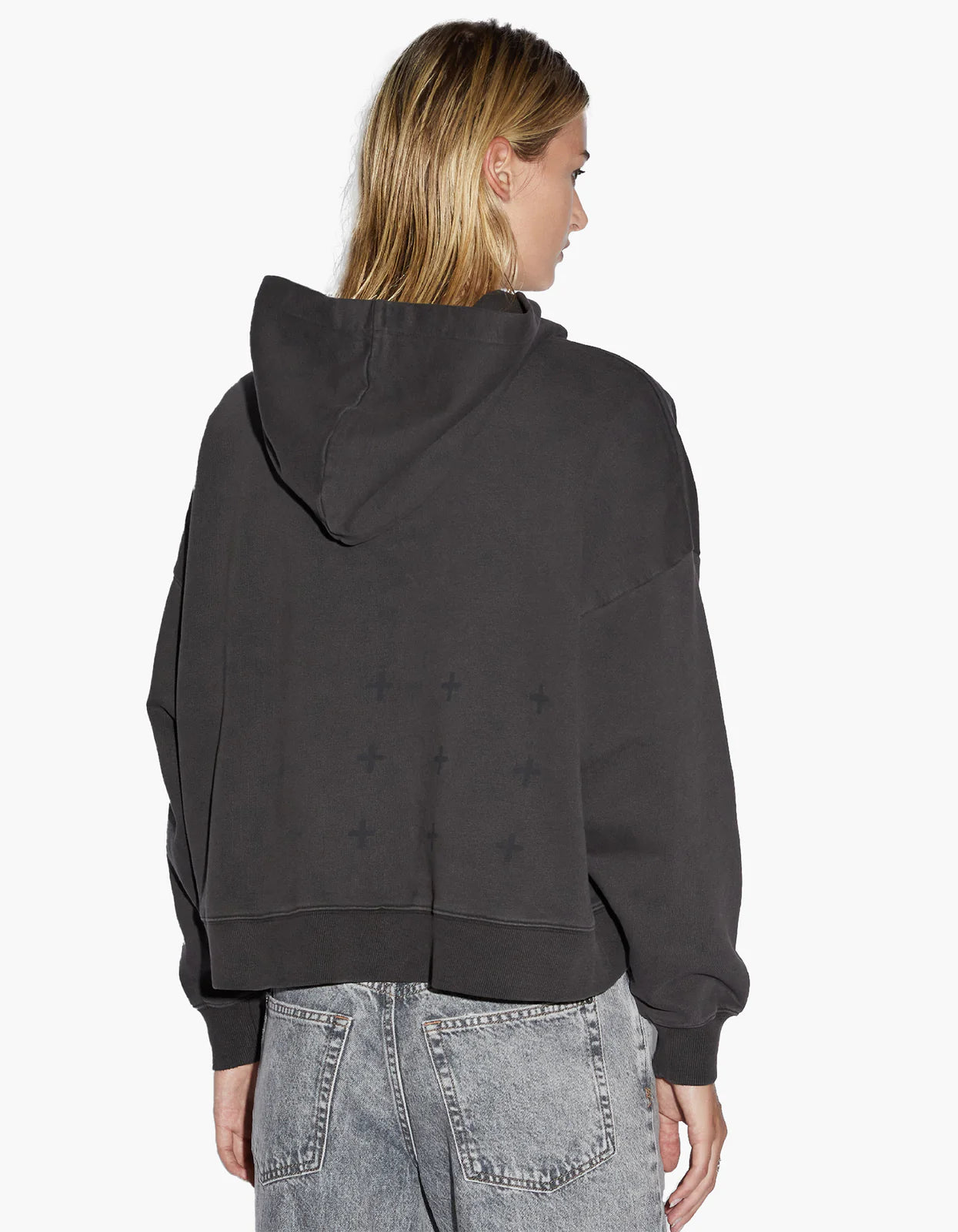 Sott Slouch Hoodie - Charcoal