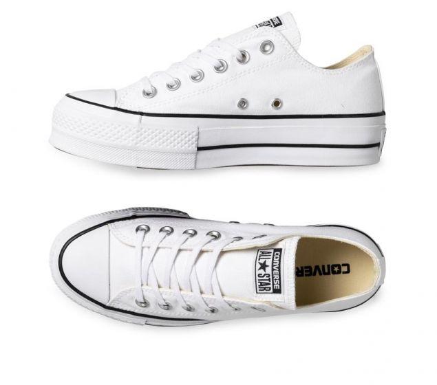 Canvas Low White Lift