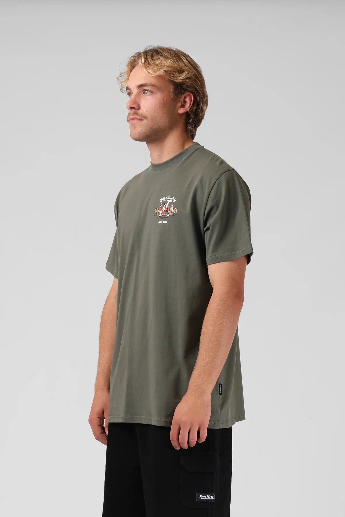 Outdoor Co Tee Olive