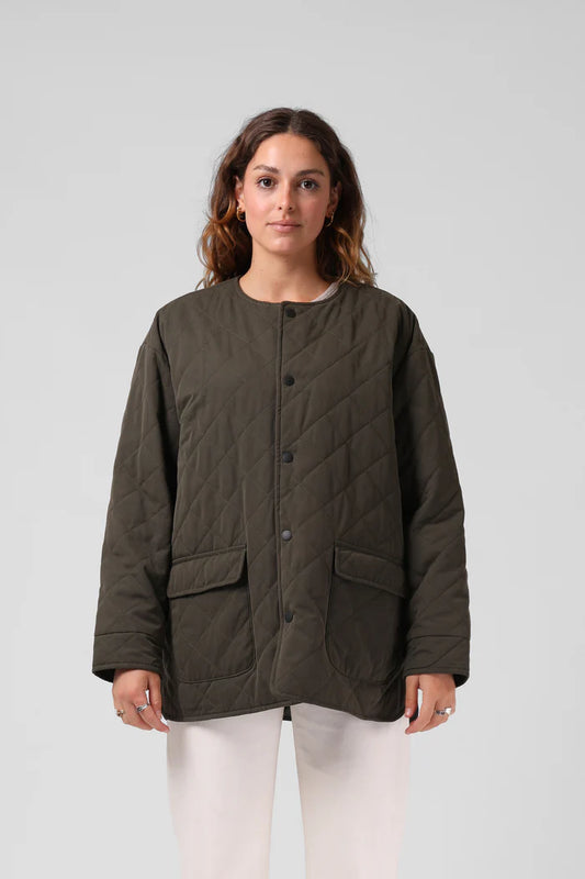 Quilted Jacket Forest