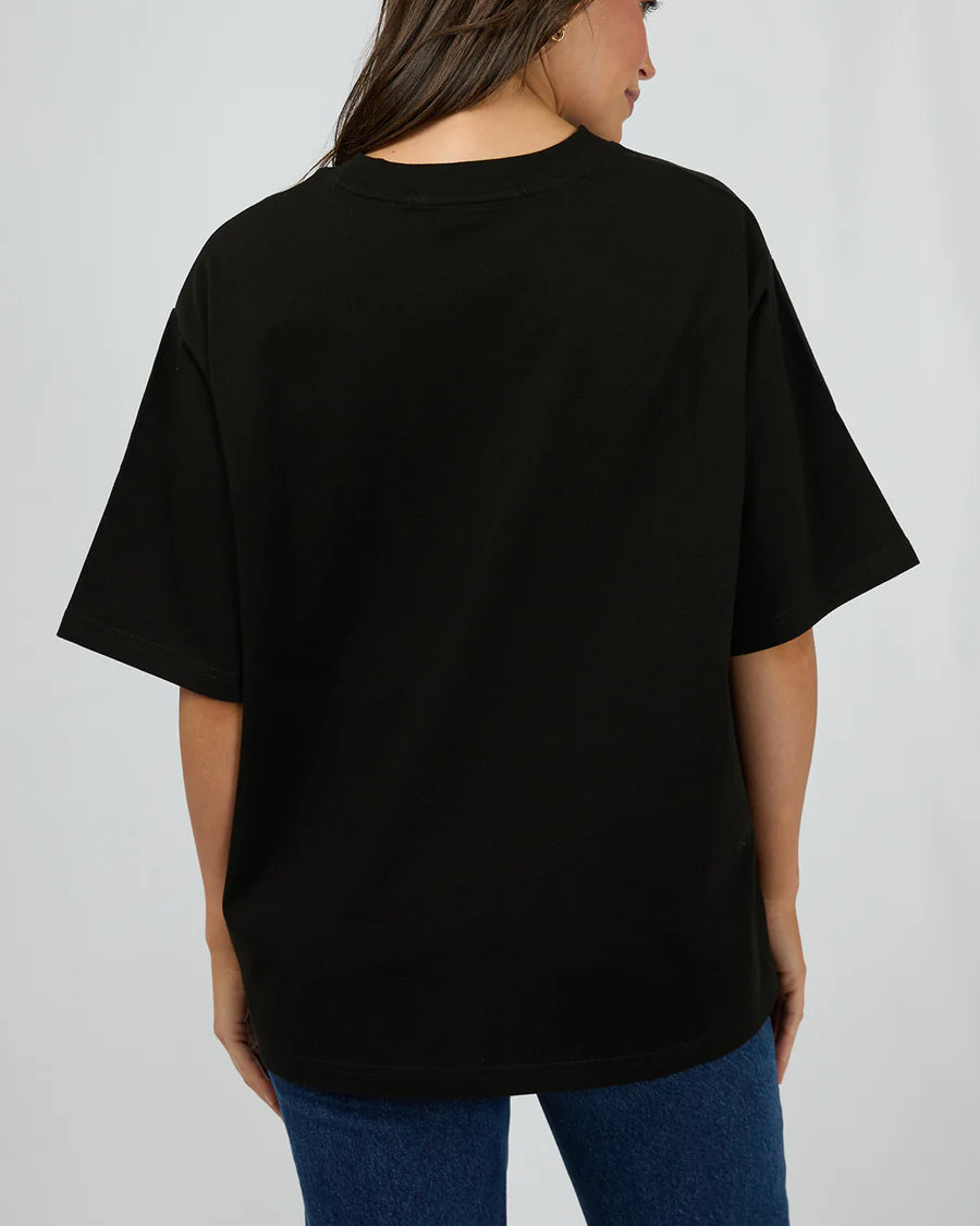 Silent Luxe Tee Black