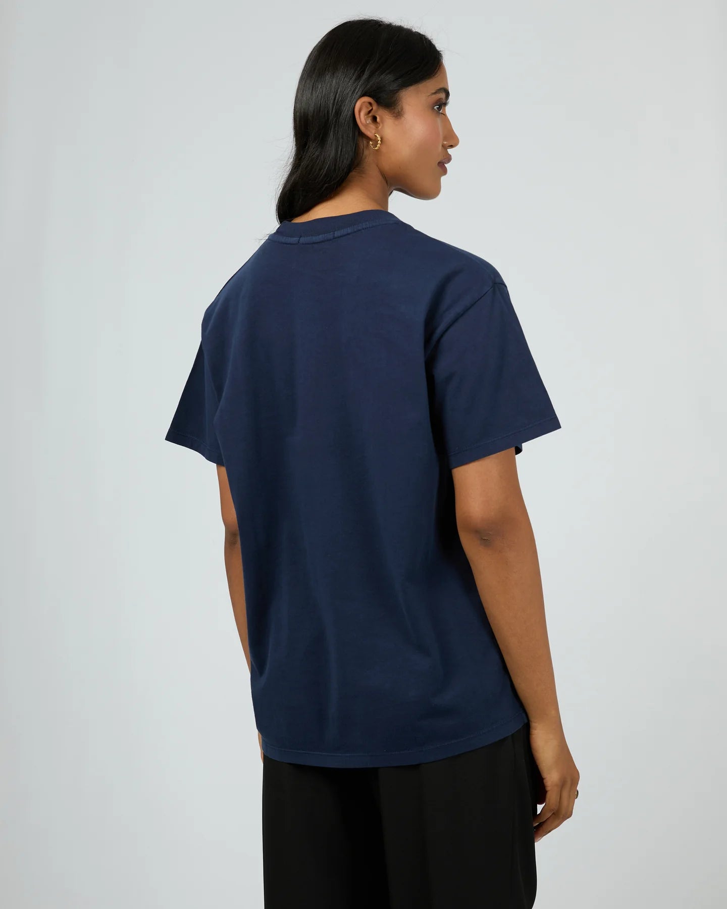 Manhattan Oversized Tee Navy