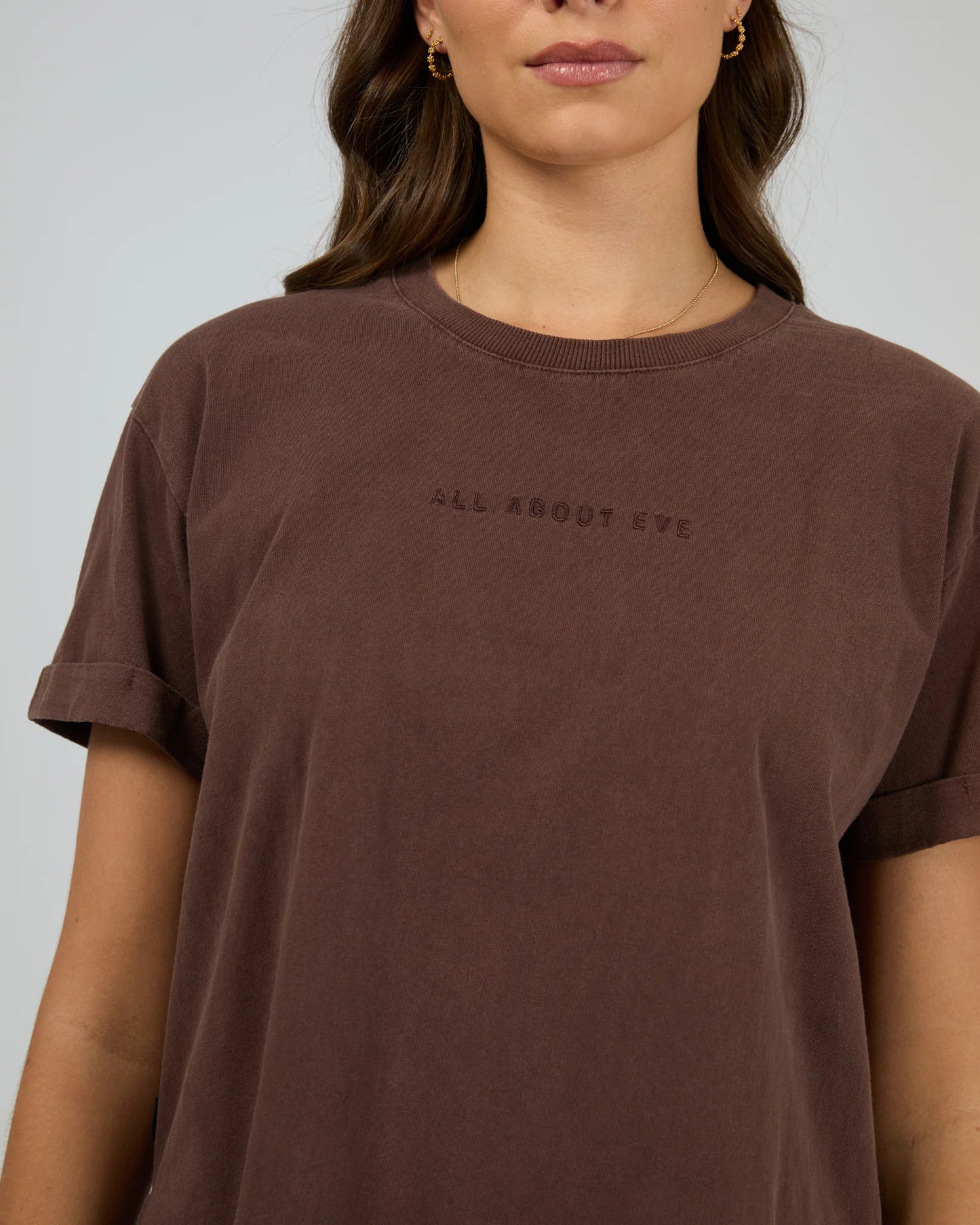 AAE Washed Tee Brown