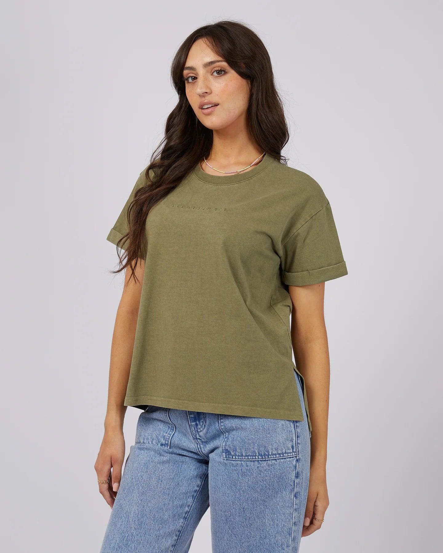 AAE Washed Tee Khaki