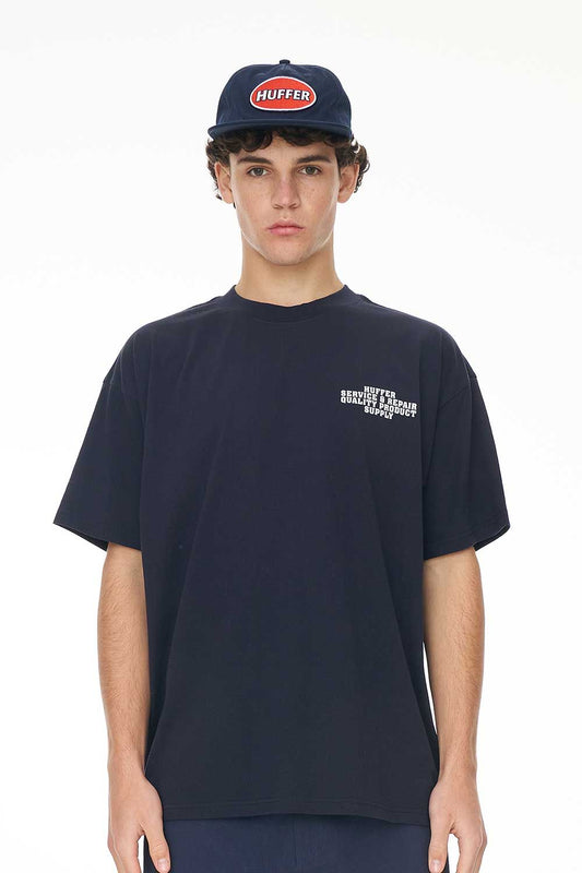 Block Tee Navy