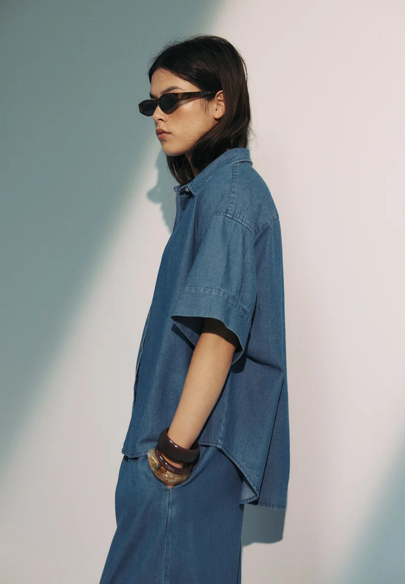 Boyfriend Shirt Chambray