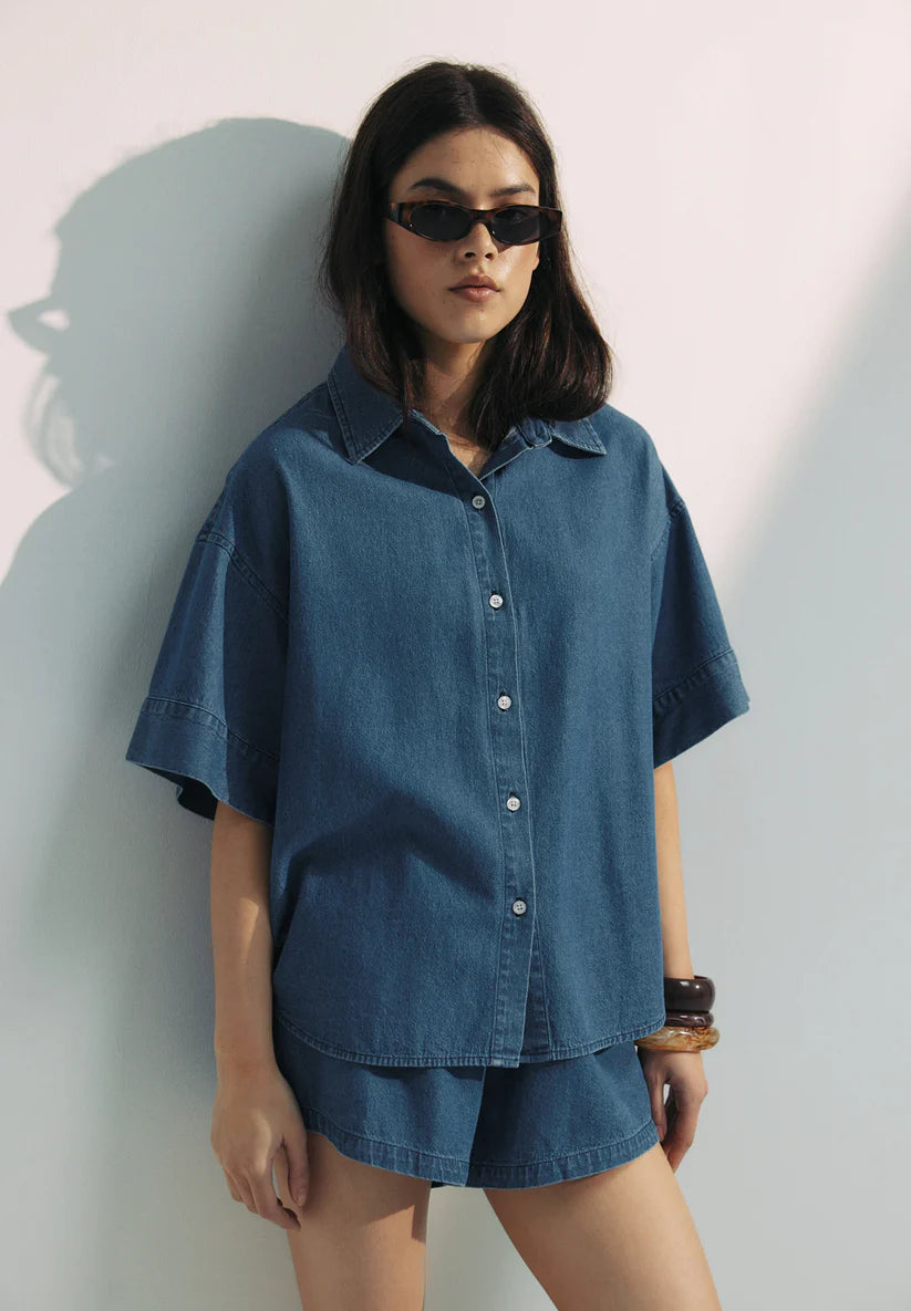 Boyfriend Shirt Chambray