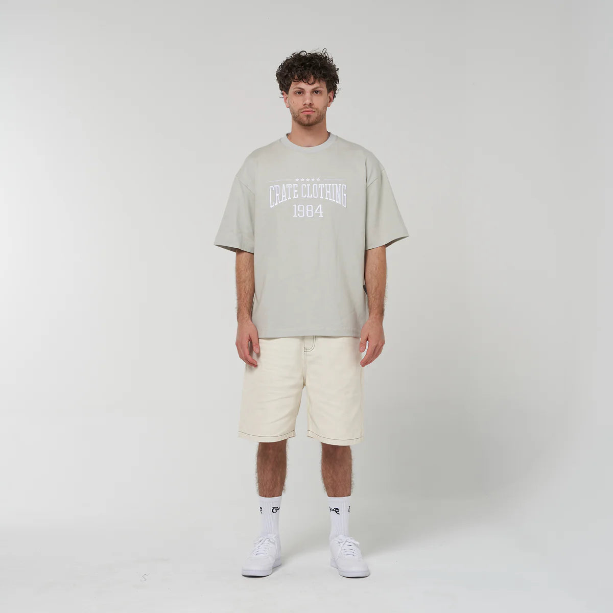 Crate Varsity 1984 Box Fit Tee