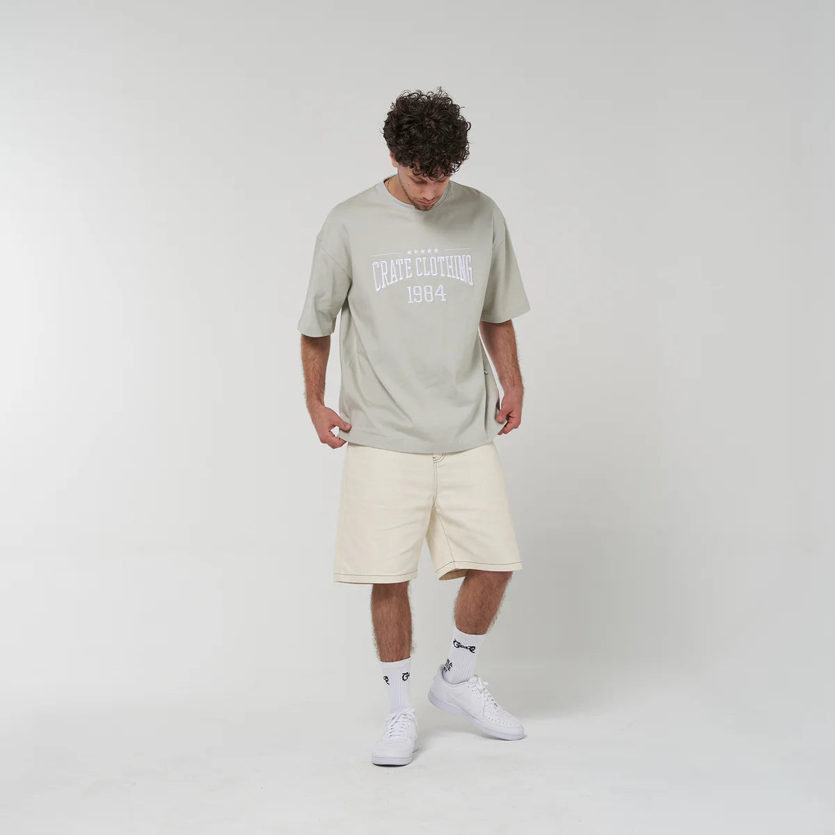 Crate Varsity 1984 Box Fit Tee