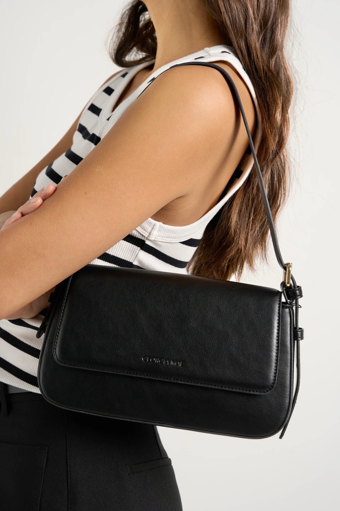 Date Night Shoulder Bag Blk