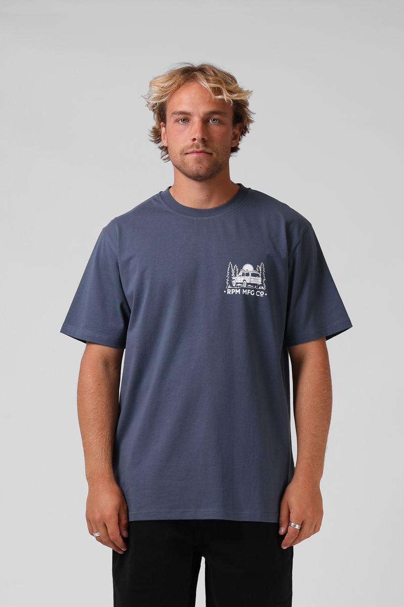 Land Cruiser Tee Slate Blue