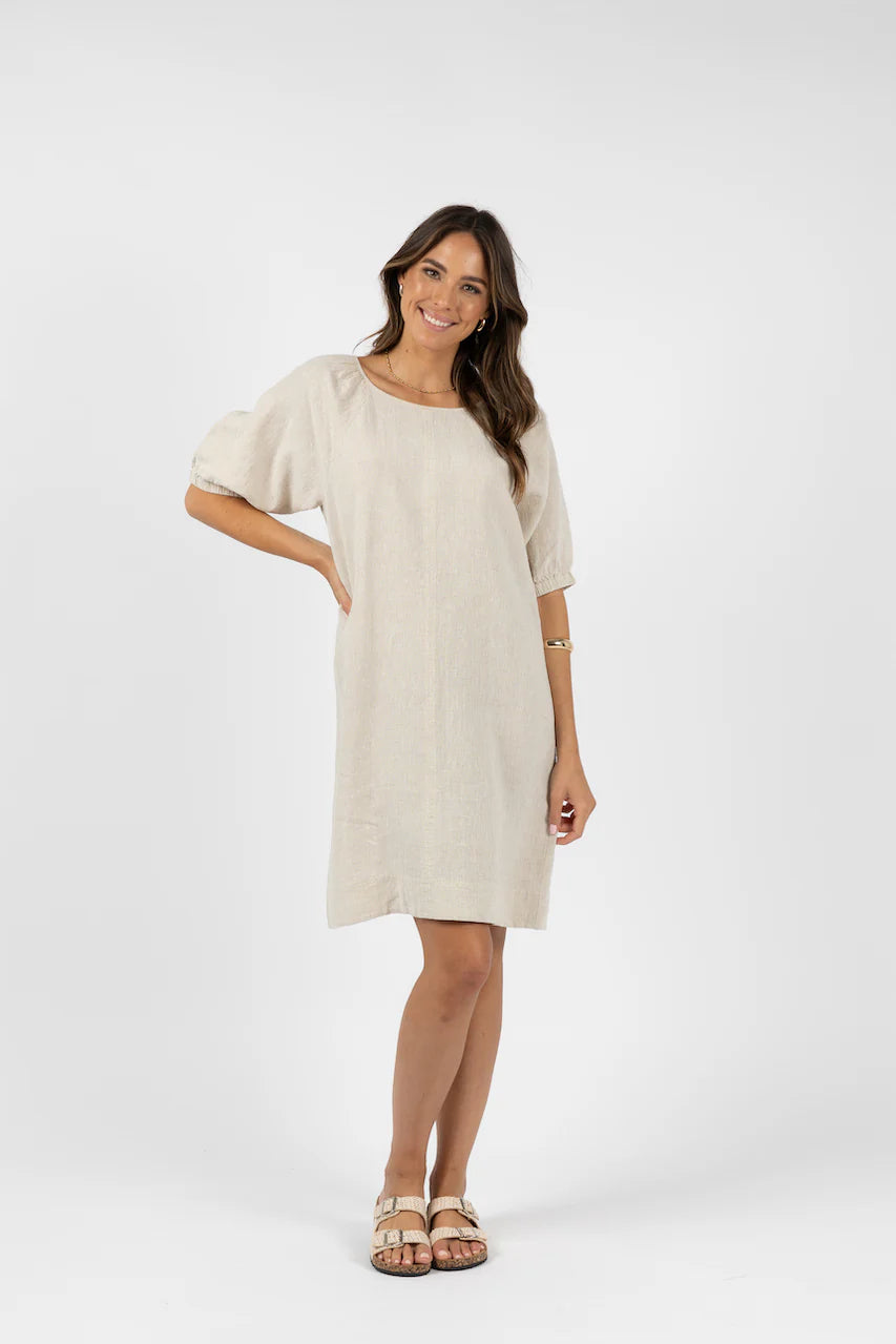 Lagoon Shift Dress Natural