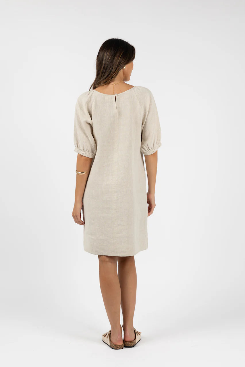 Lagoon Shift Dress Natural