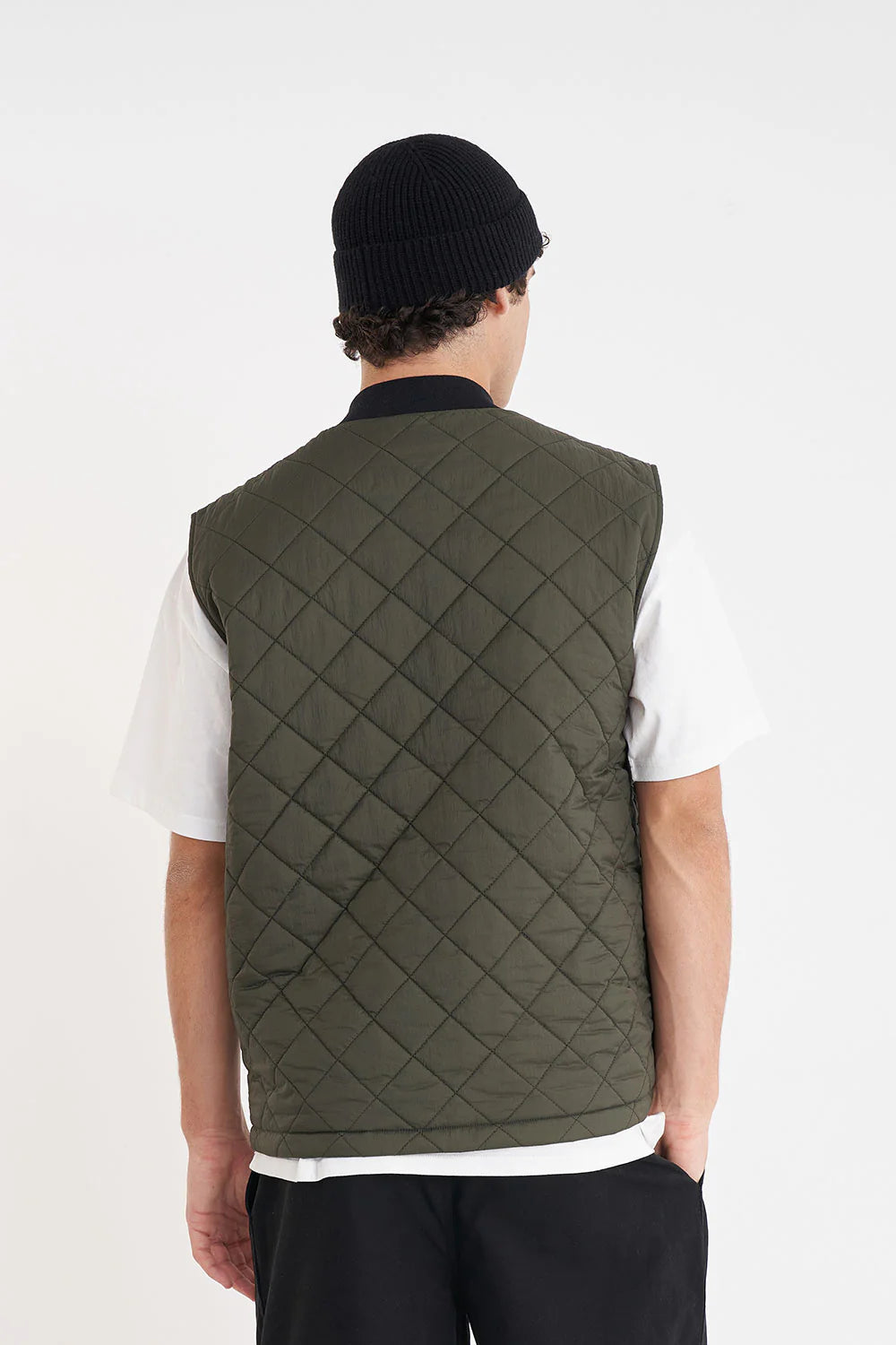 Rev Quilted Vest Cypress