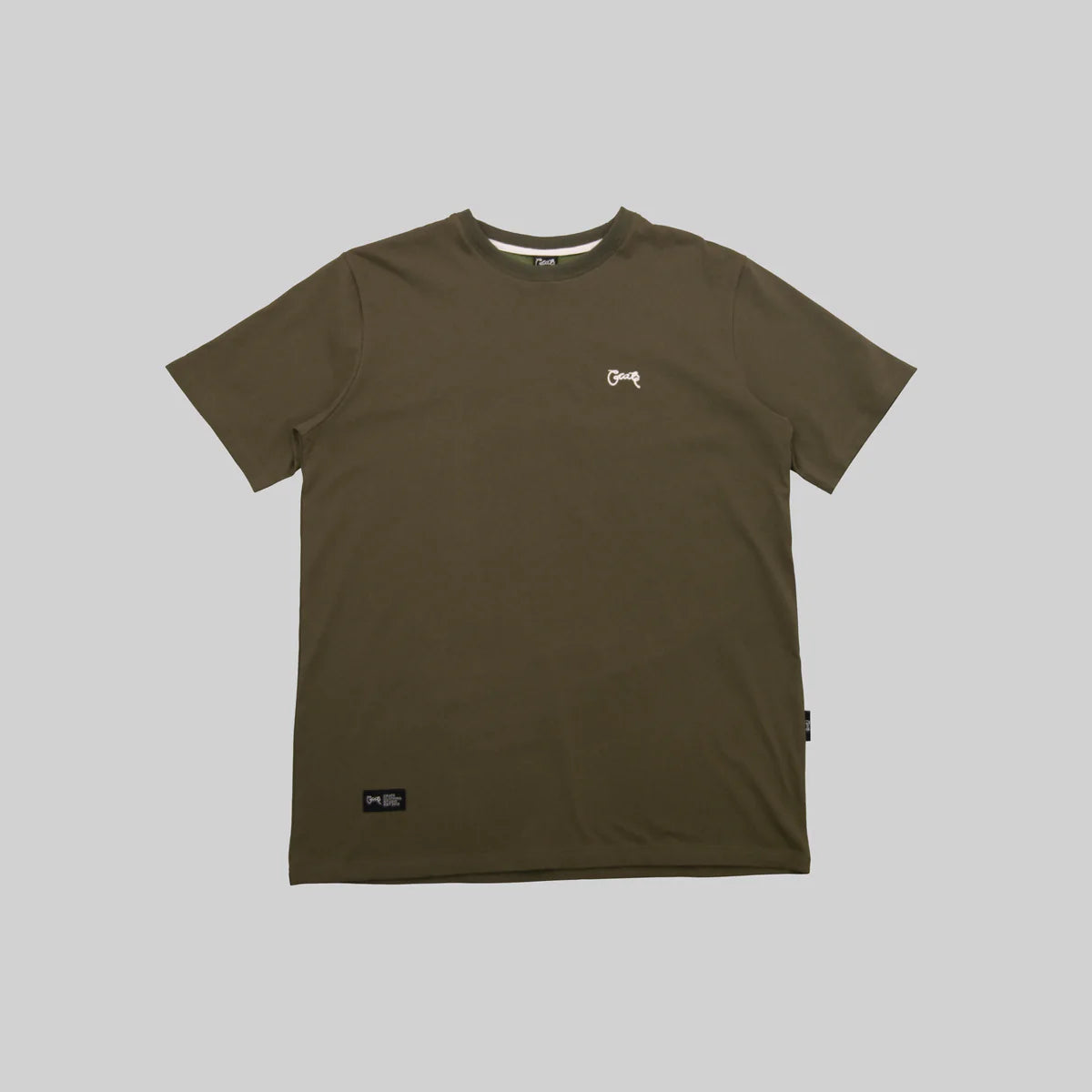 Stamp  Script Tee Khaki