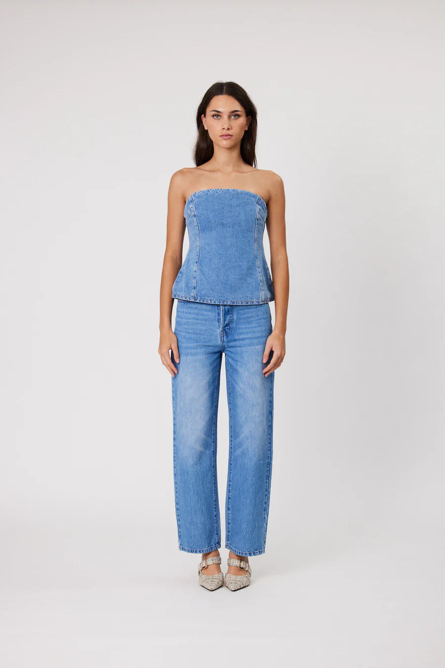 Camille Jean Mid Blue