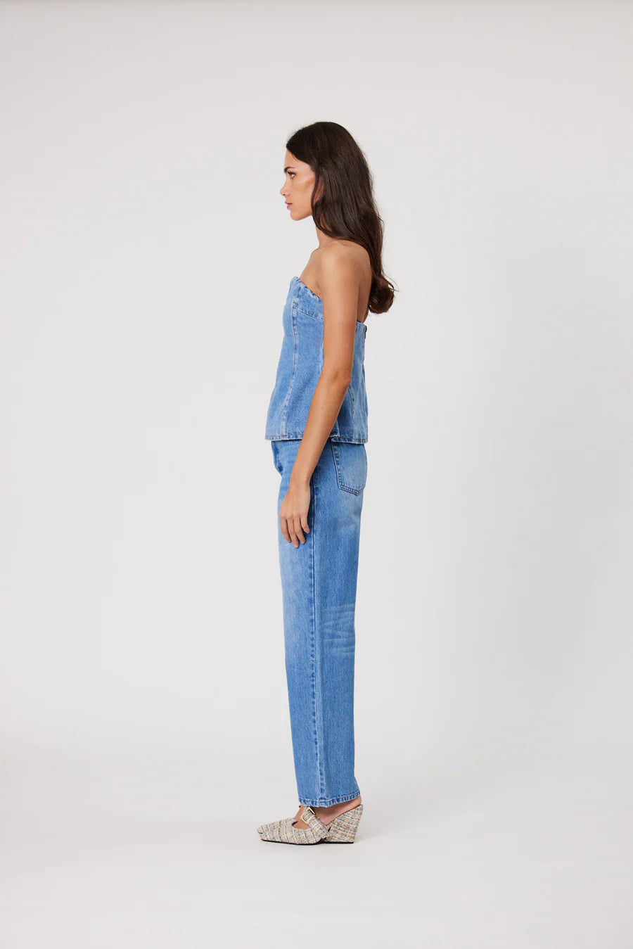 Camille Jean Mid Blue