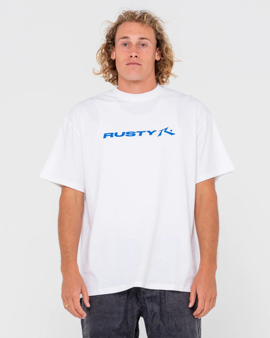 Vital Rusty S/S Tee White