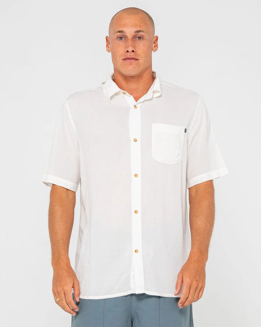 Razor Blade S/S Shirt White
