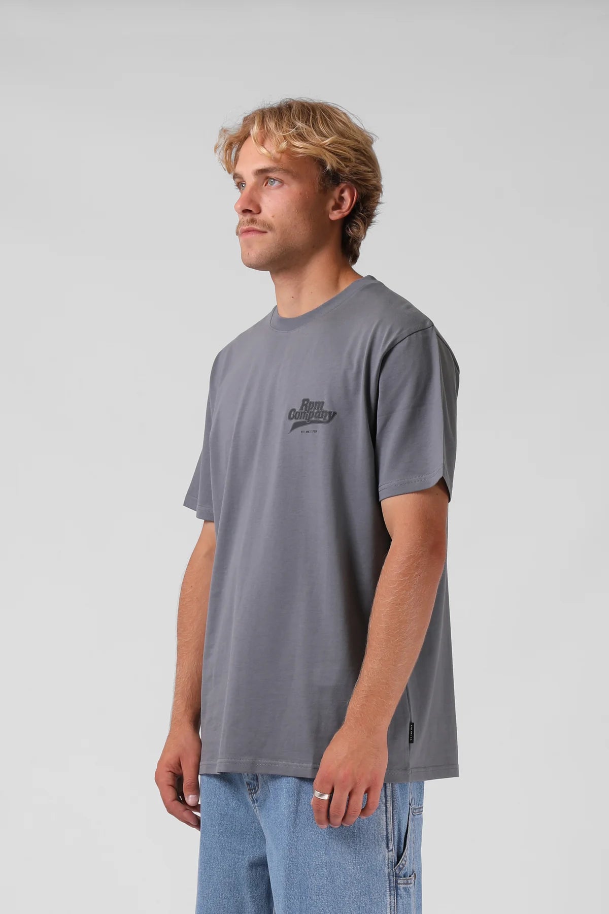 Company Tee Steel Grey