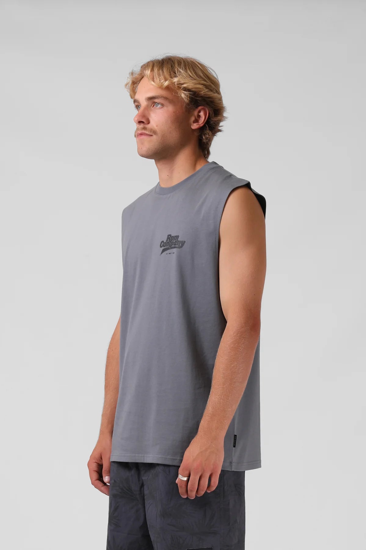 Company Muscle Tee Steel Grey