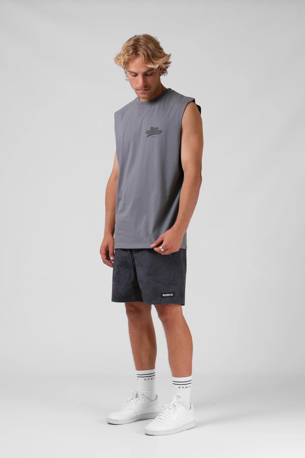 Company Muscle Tee Steel Grey