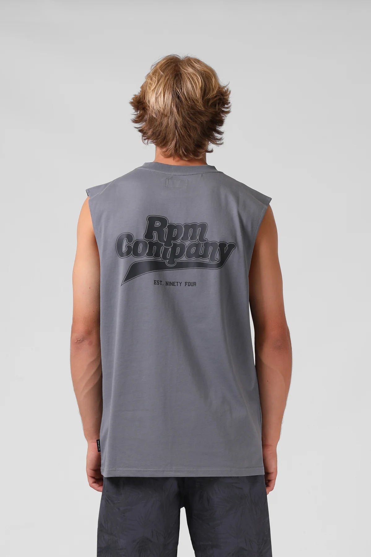 Company Muscle Tee Steel Grey