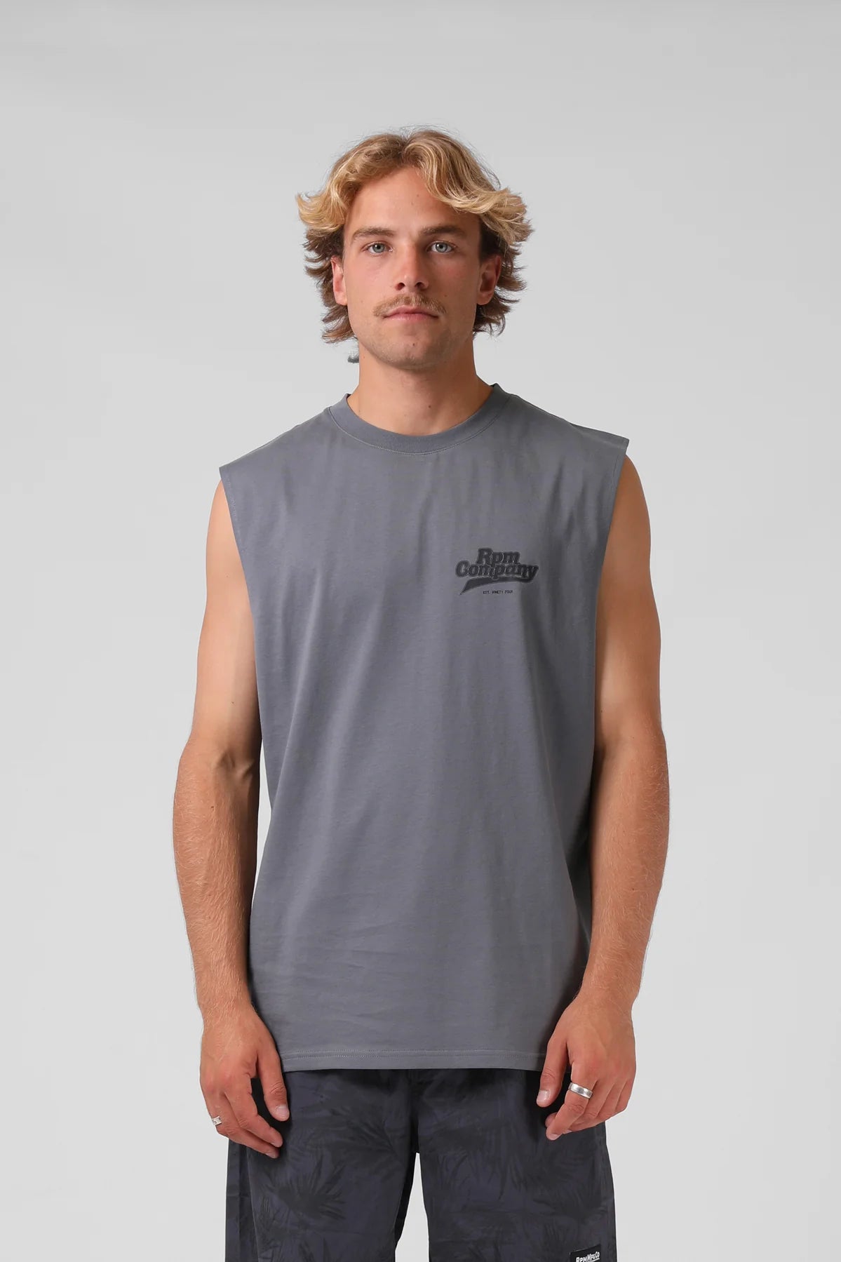 Company Muscle Tee Steel Grey