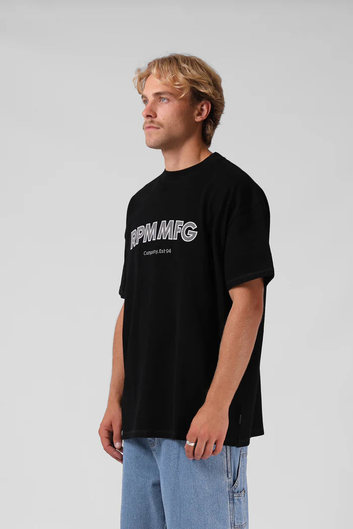 Sanded App OS Tee Black