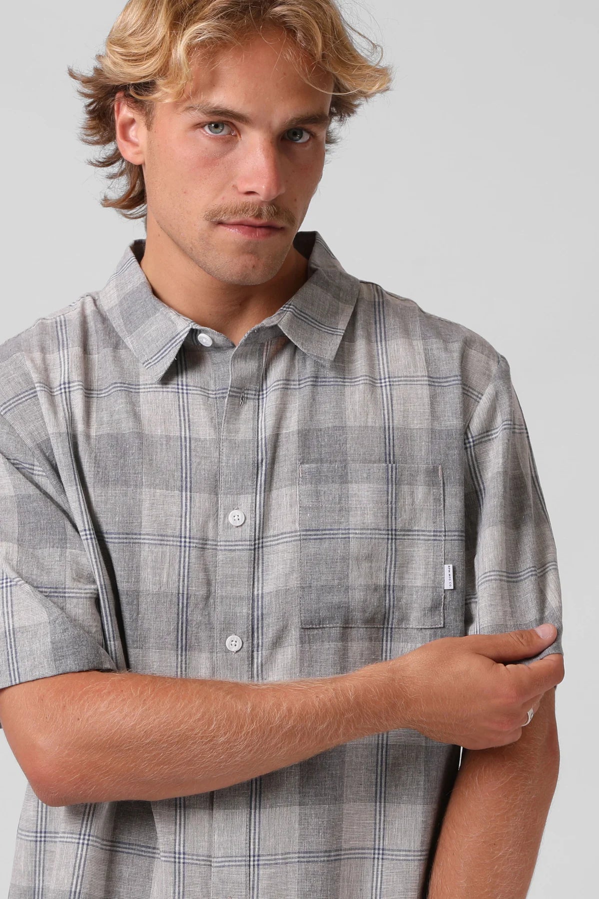 Cali Shirt Blue Plaid