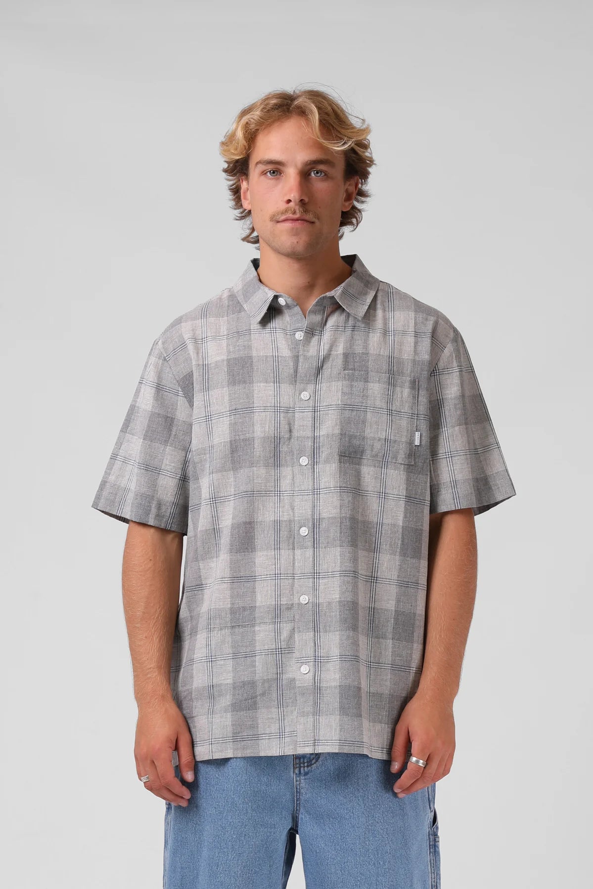 Cali Shirt Blue Plaid