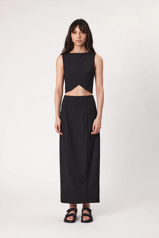 Harlow Maxi Skirt Black