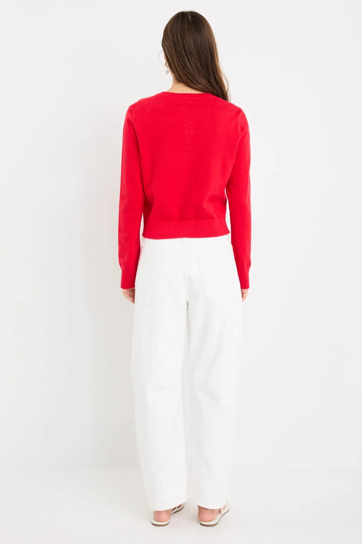Replica Cotton Cashmere Cardigan Cherry