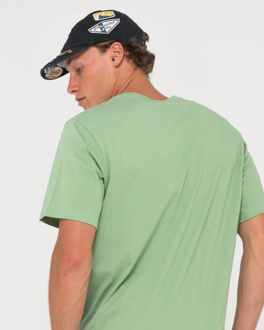 One Hit Comp  S/S Tee Army Green