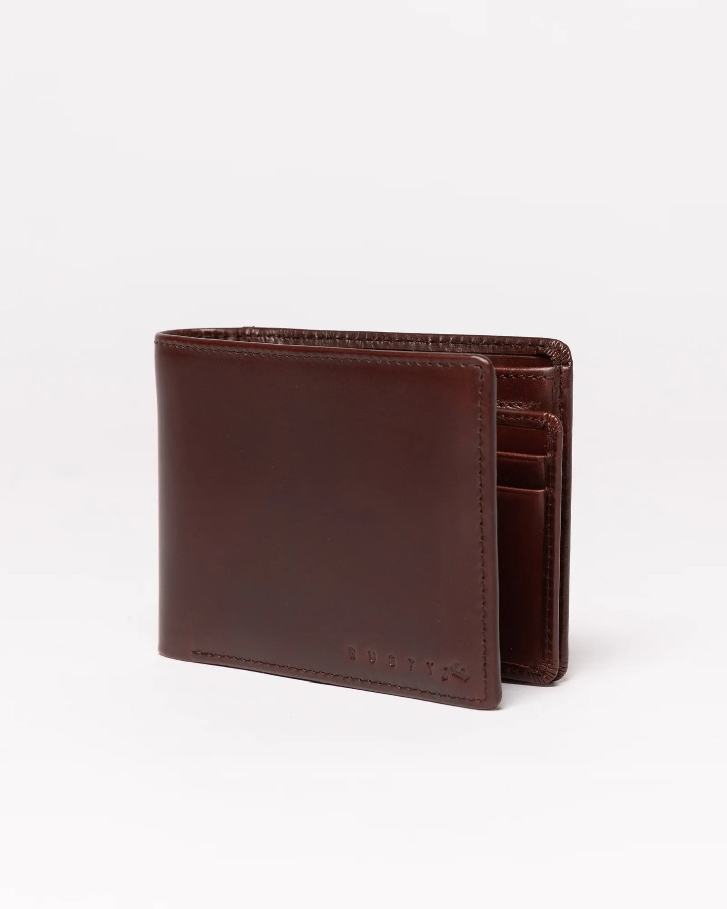 High River 2 Leather Wallet Coffee