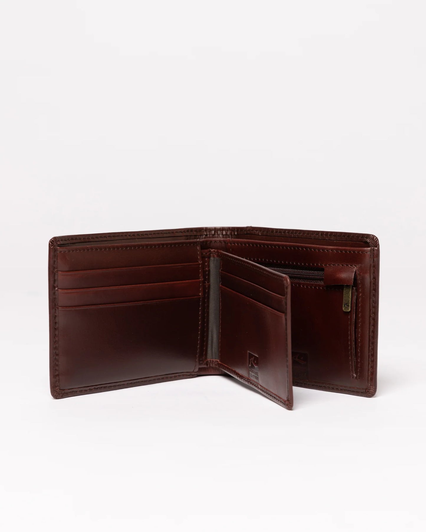 High River 2 Leather Wallet Coffee