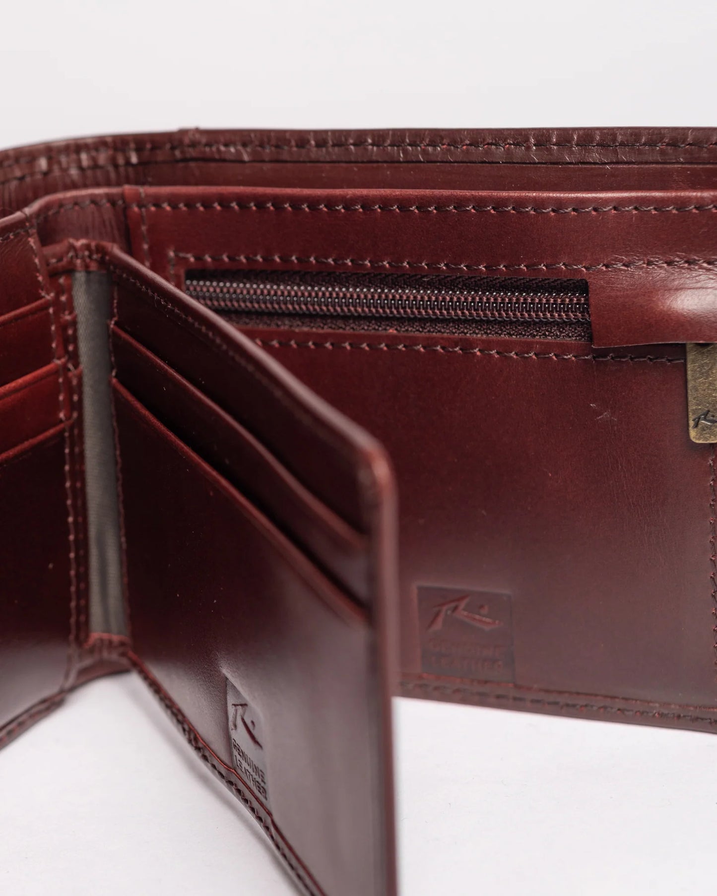 High River 2 Leather Wallet Coffee