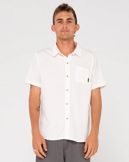 Overtone S/S Shirt White