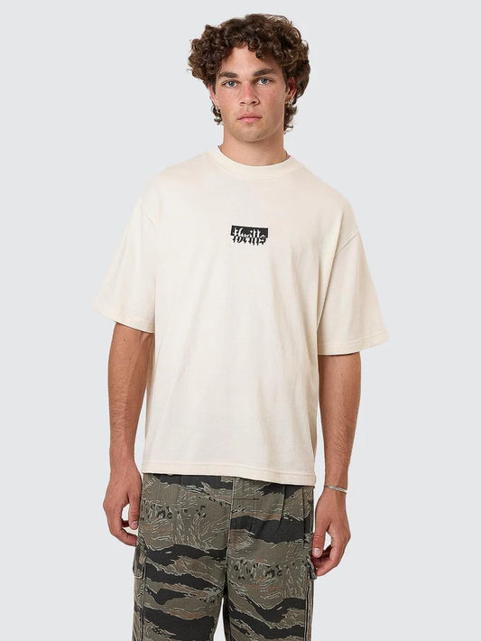 Cheap Thrills Box Fit Tee Unbleached