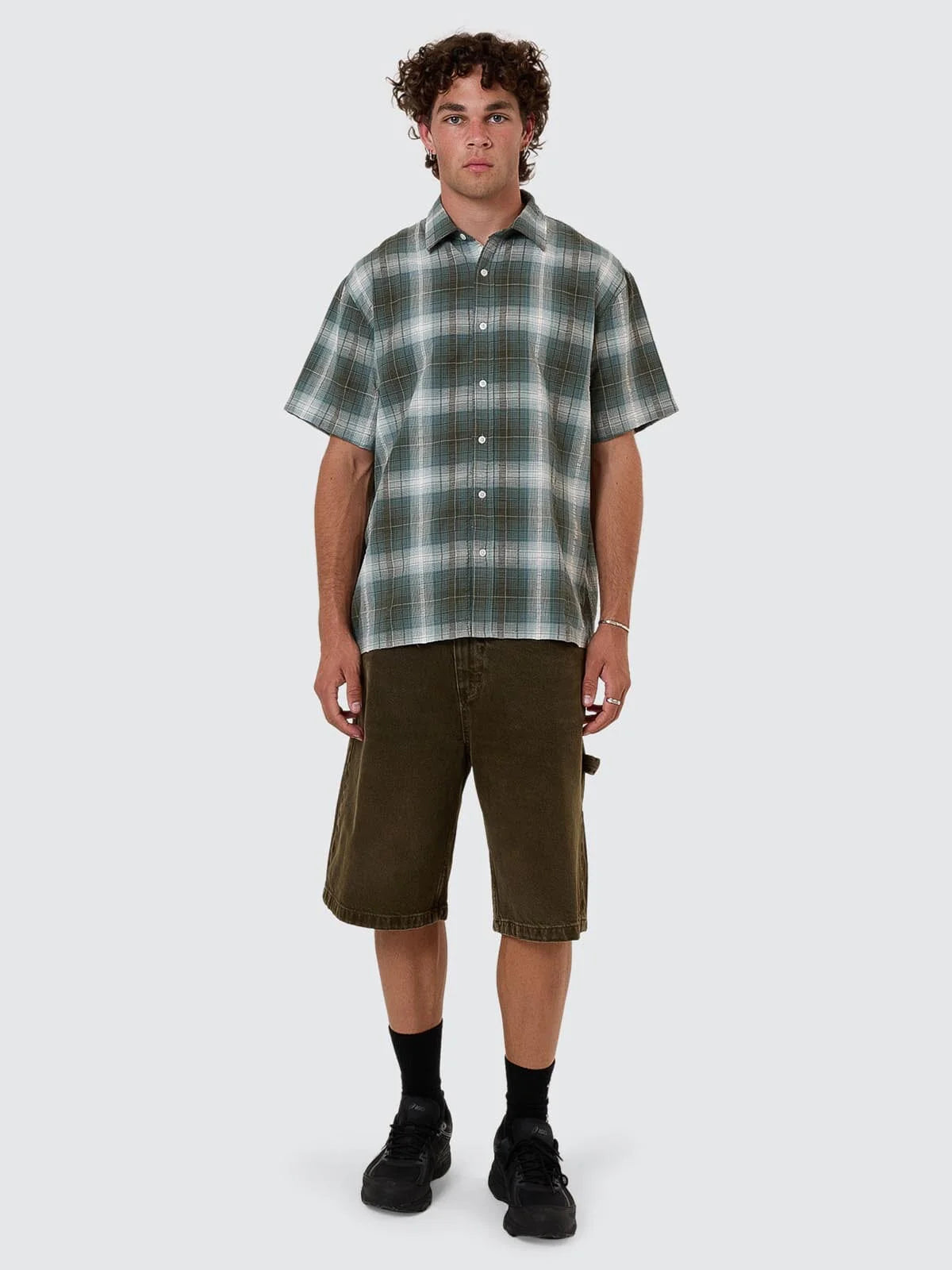 Cheap Thrills Check Shirt Tarmac