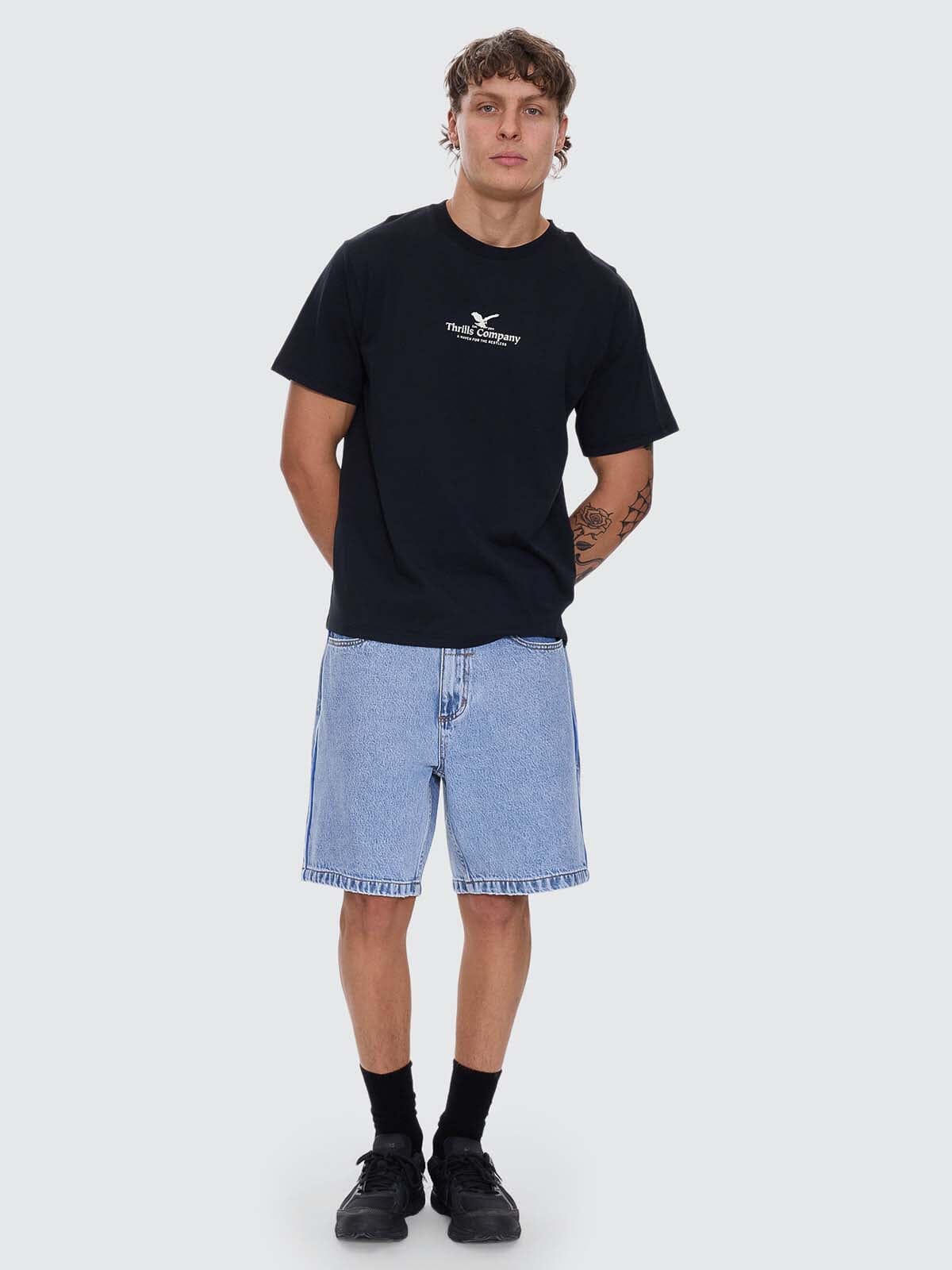 A Haven For The Restless Merch Fit Tee Washed Black