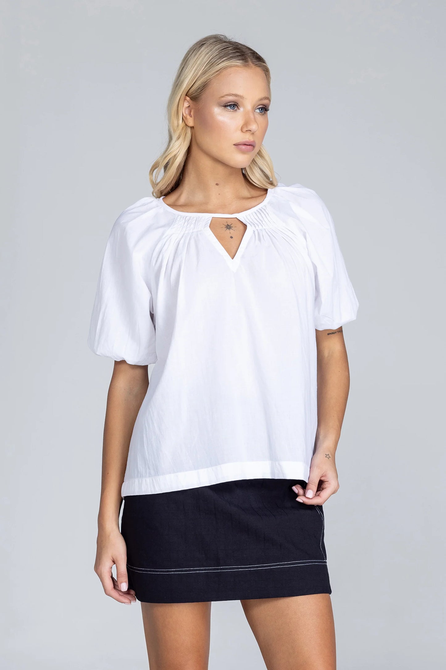 The Only Light Top White