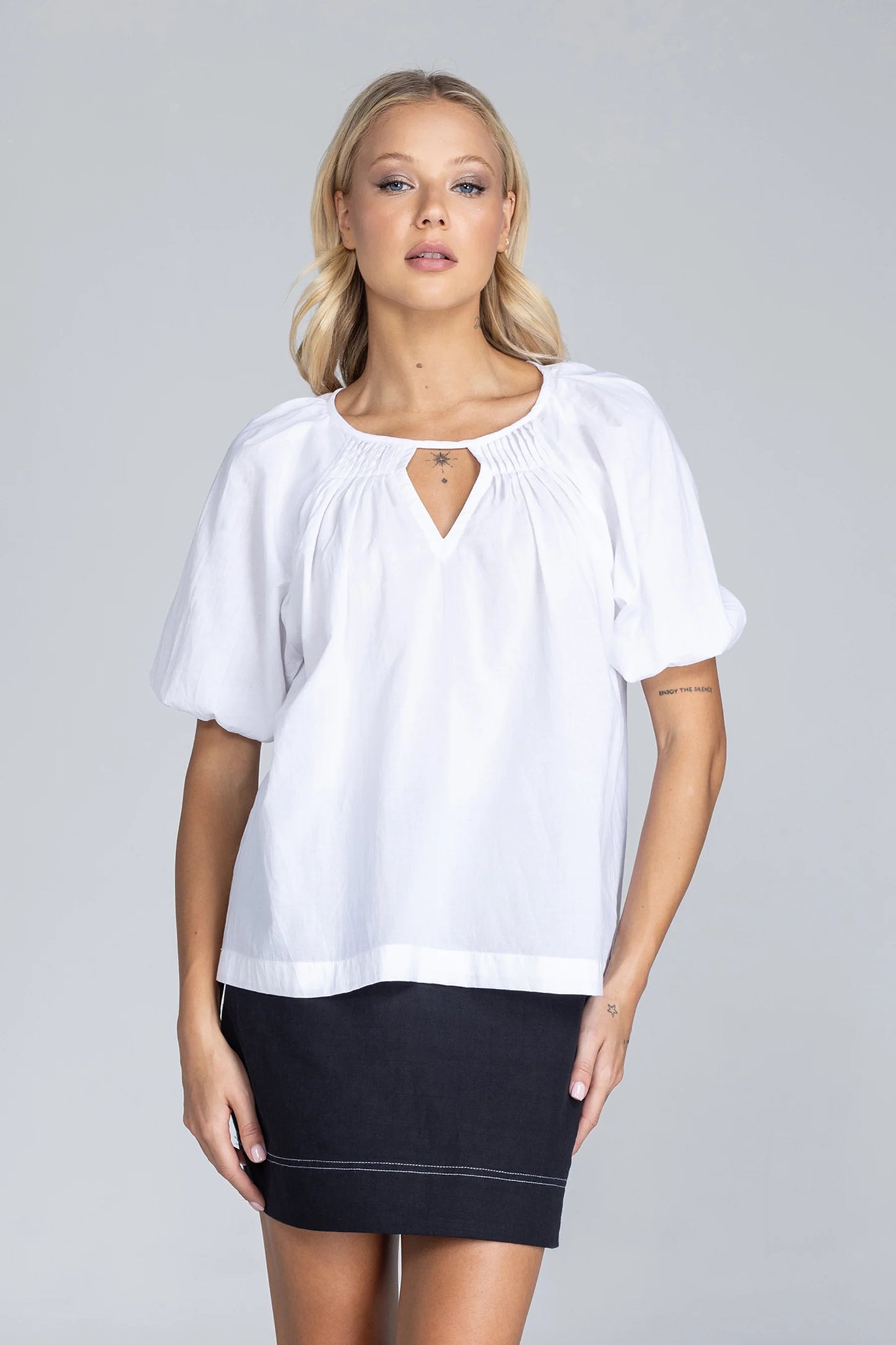 The Only Light Top White